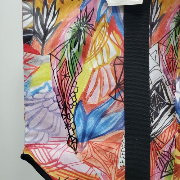 Vans x Kime Buzzelli Sorry is for Suckers Canvas Artist Art Print Tote Bag NWT - Picture 4 of 10